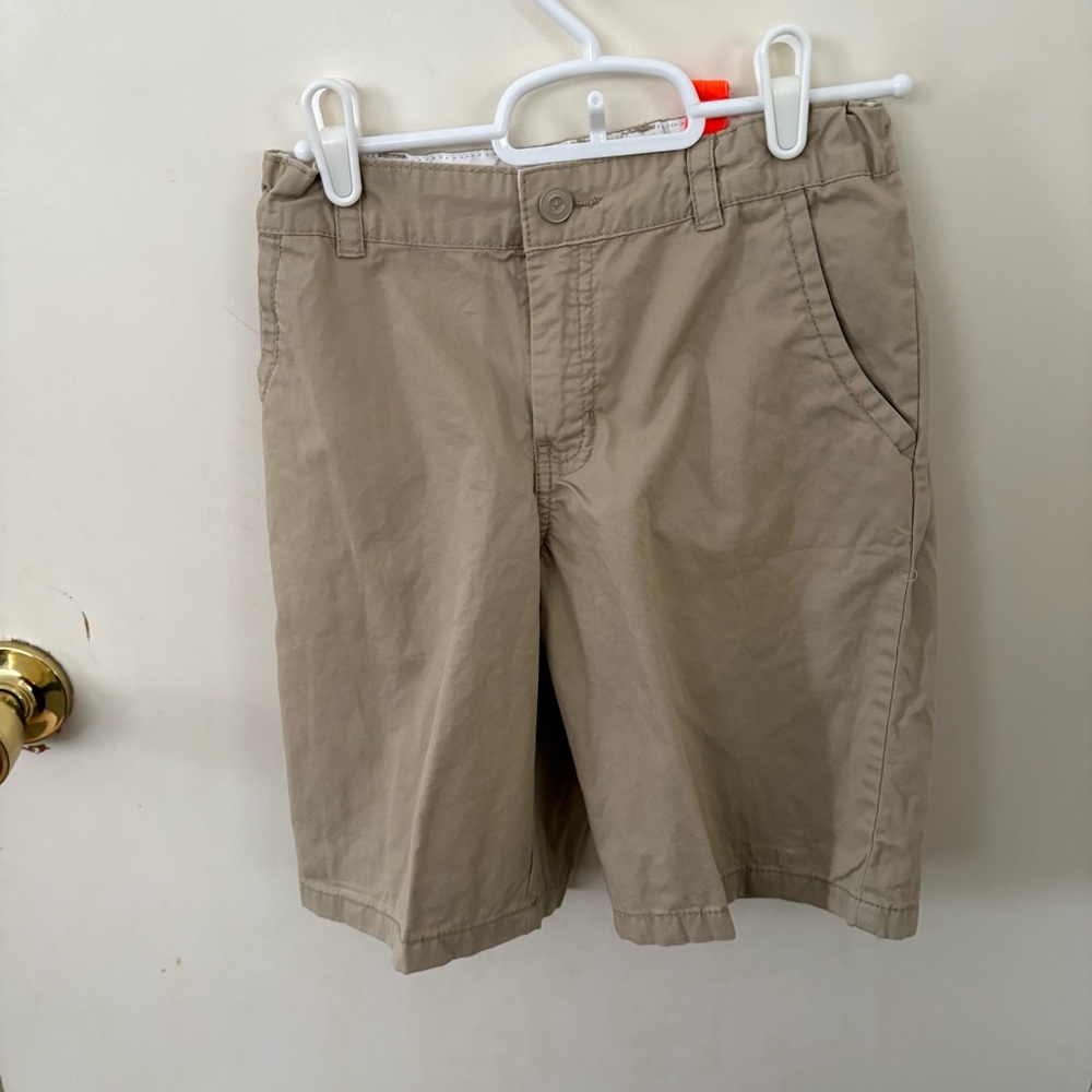 5/$25 Cat & Jack Boy's khaki cotton Shorts size 12